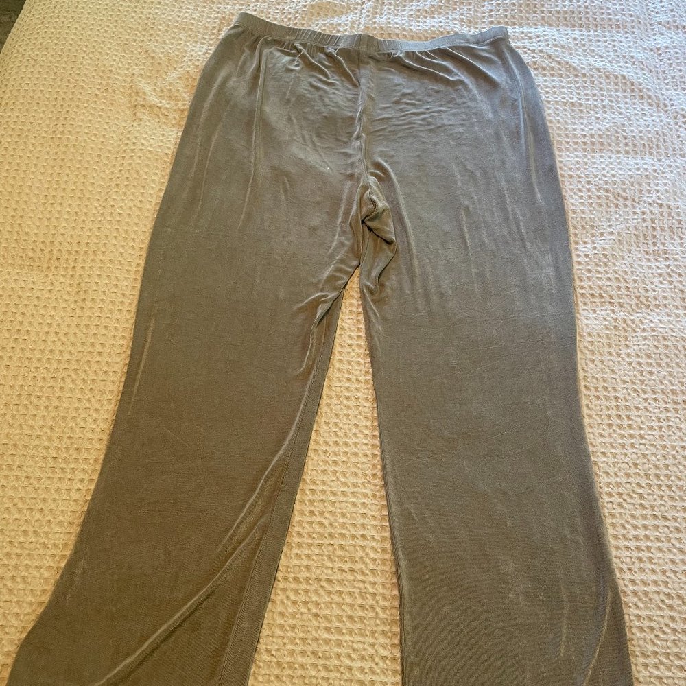 CHICO’S Travelers Classic No Tummy Pants -- taupe -- XL or Chico's size 3